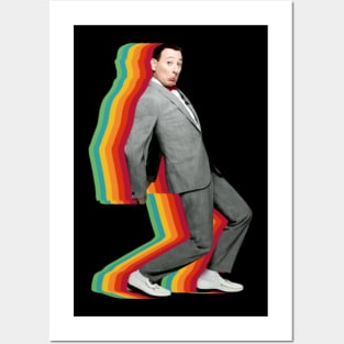 pee wee herman Posters and Art